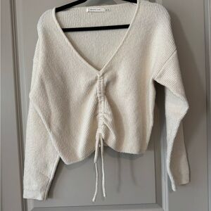 Mustard Seed l Cinched Sweater l M